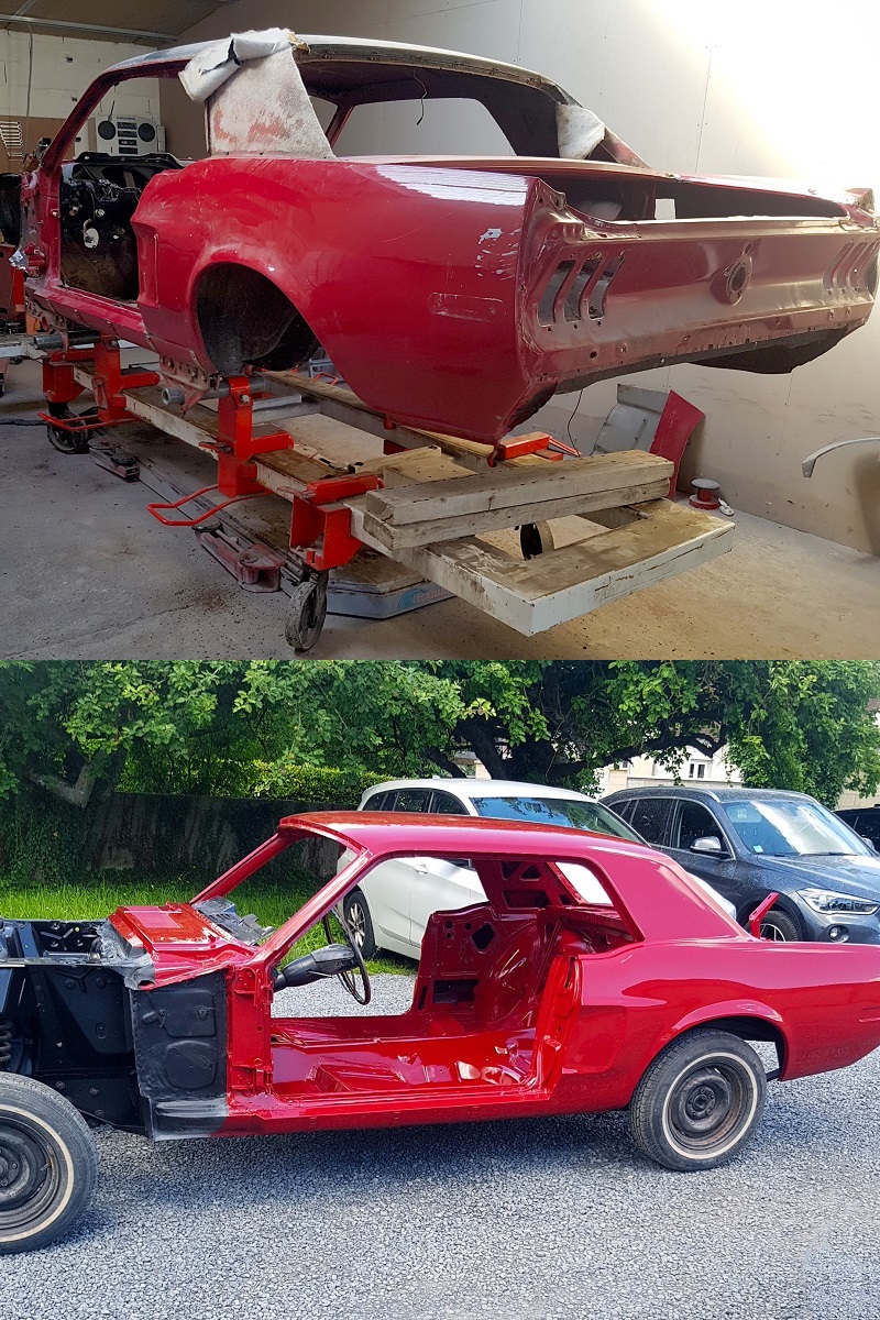 Restauration Mustang